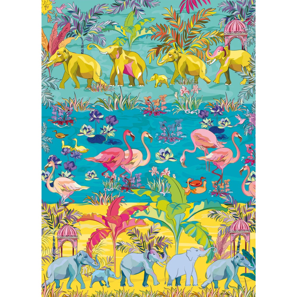 Gibsons - House of Turnowsky: Tropical Oasis - 1000 Piece Jigsaw Puzzle - Image 2