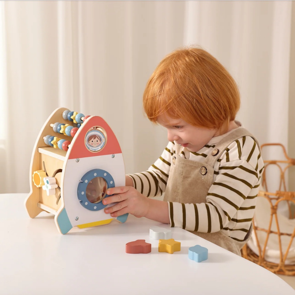 TookyToy - Rocket Play Cube Activity Toy for Toddlers - Image 3