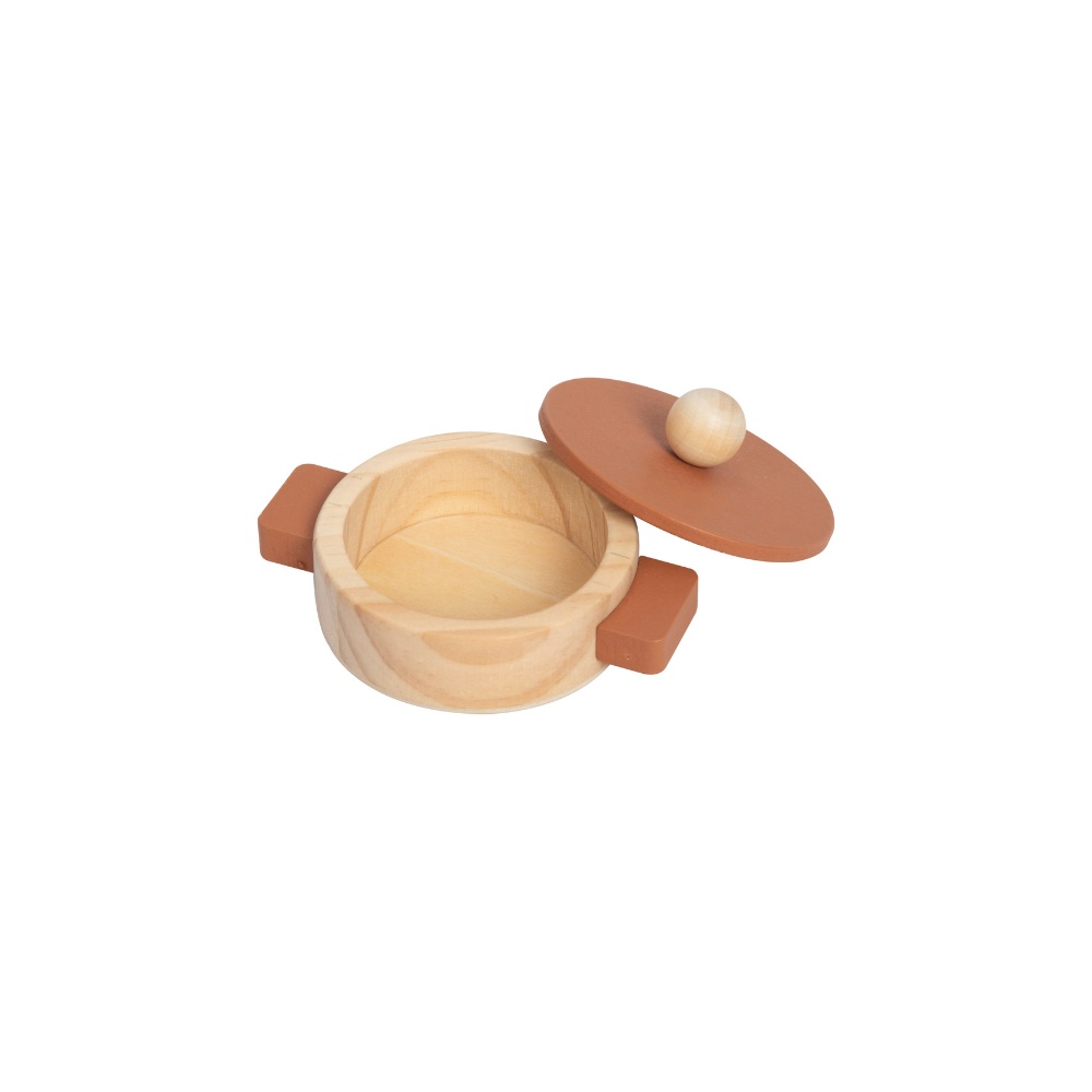 TookyToy - Pretend Play Wooden Kitchen Set with Accessories - Image 6