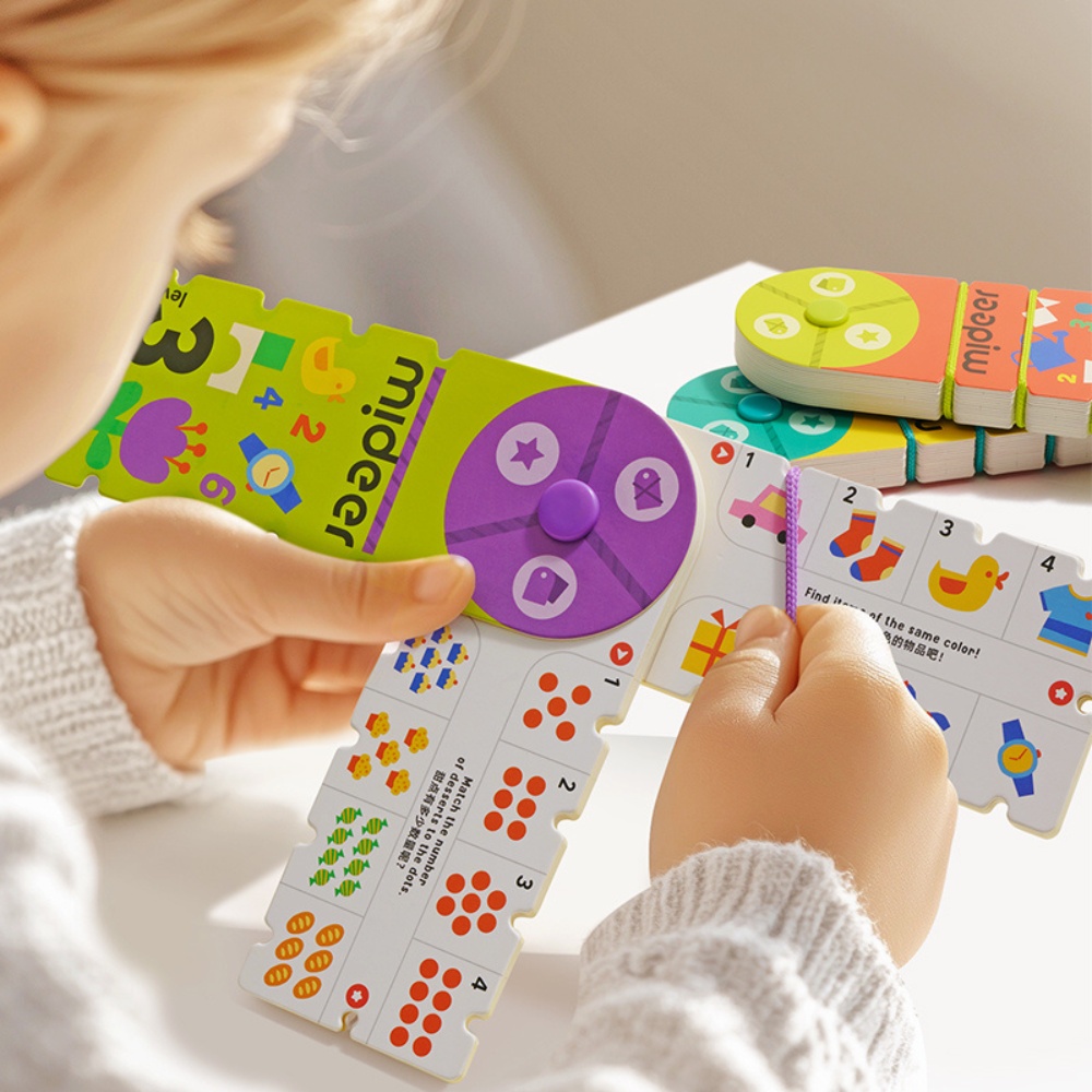Mideer - Threading Match Cards - String Lacing Educational Game for Kids - Image 2