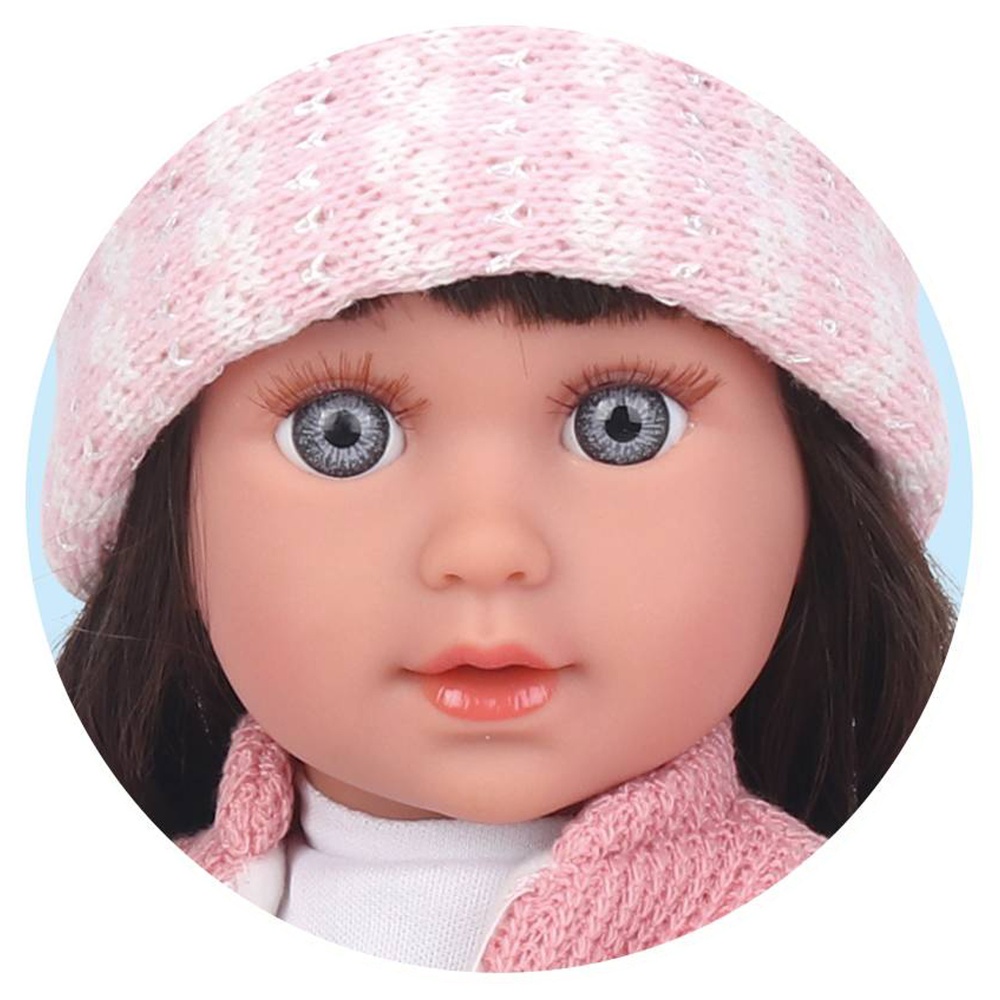 Fashion Doll - Esther - Dress, Beanie & Shoes - 40cm-** - Image 2