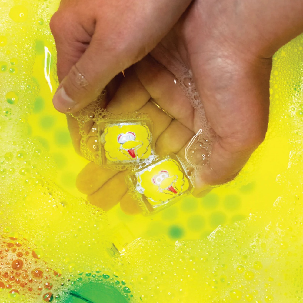Glo Pals - Water Activated Light-Up Sensory Toys - Big Bird Sesame Street (4 Pack) - Image 2