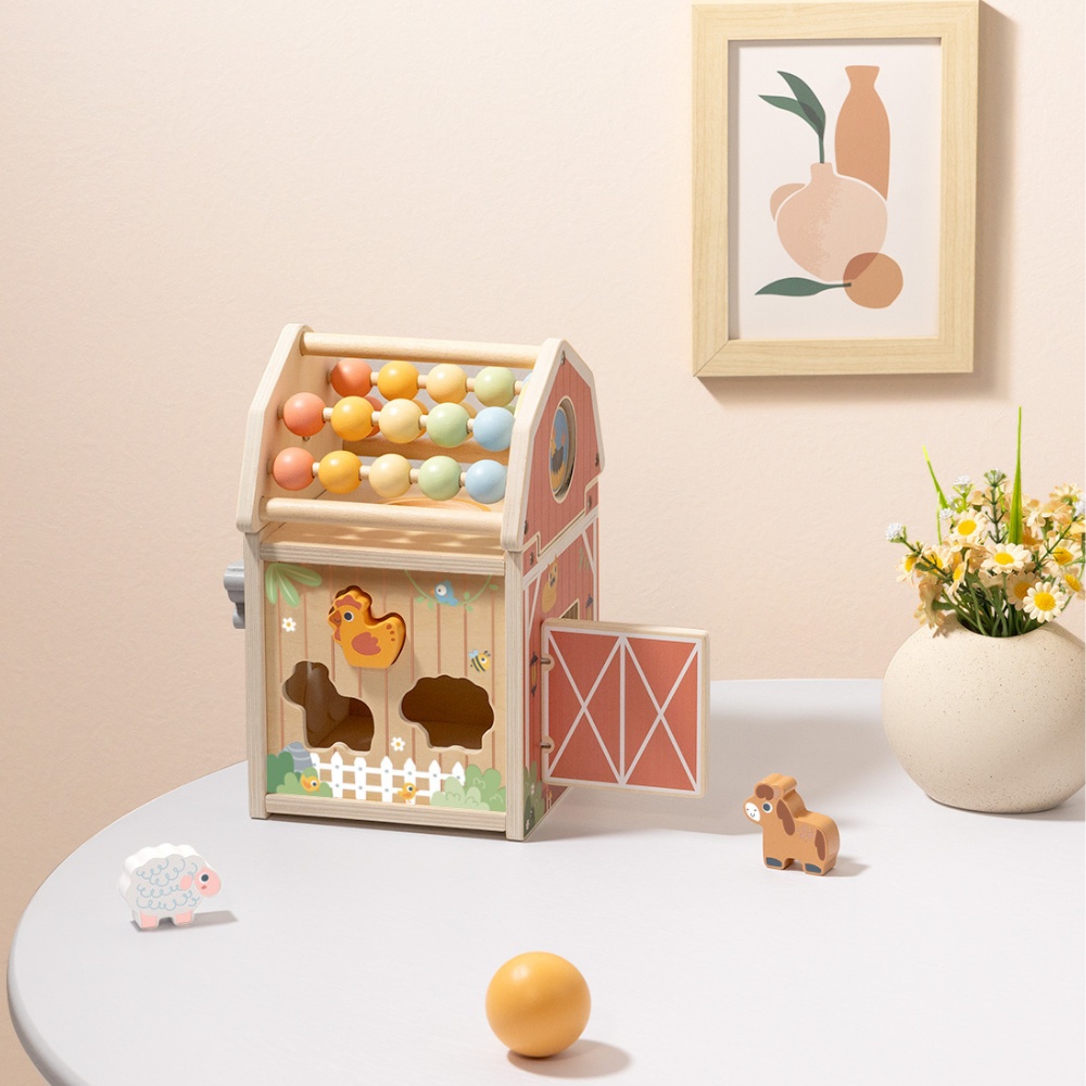 TookyToy - Farmyard Play Cube Activity Toy - Image 3