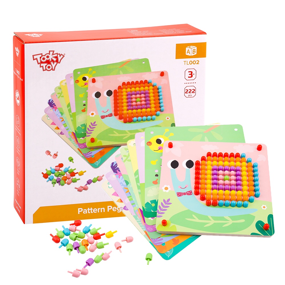TookyToy - Pattern Pegs - Small - Image 4