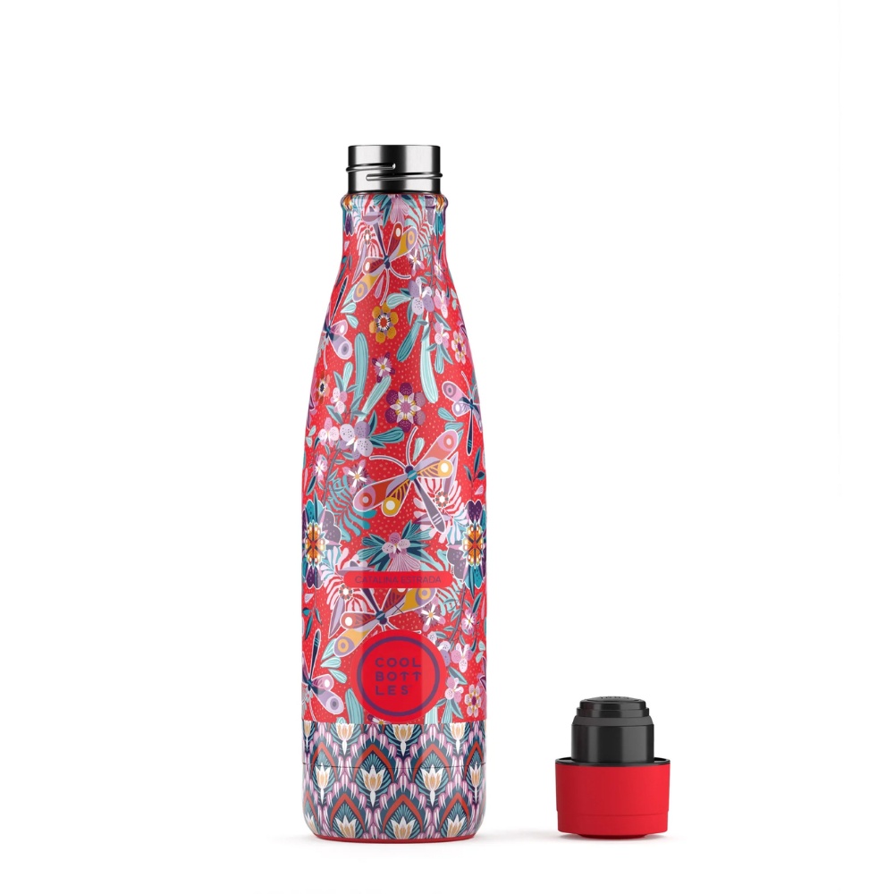Cool Bottles - Triple-Insulated Water Bottle - Dragonfly Paradise 500ml - Image 3