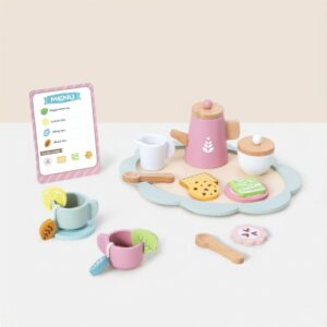 TookyToy - Pretend Play Afternoon Tea Toy Set