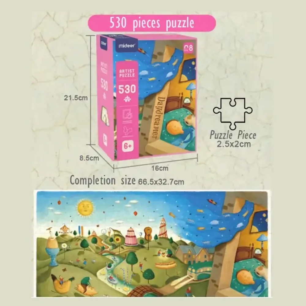Mideer - Day Dreamer - 528 Piece Jigsaw Puzzle in Gift Box - Image 6