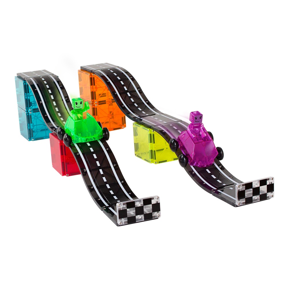 Magna-Tiles - Magnetic Construction Set - Downhill Duo Set - 40 pcs - Image 5