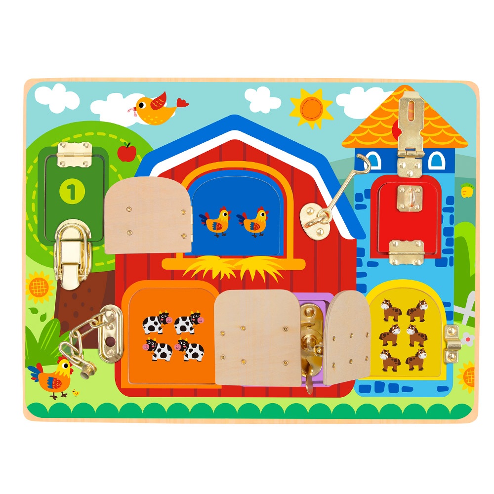 TookyToy - Latches Activity Activity Busy Board - Image 3