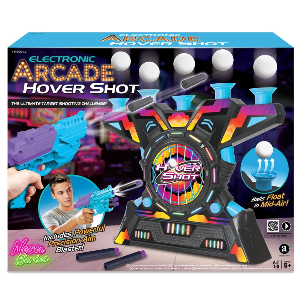Ambassador - Electronic Arcade Game - Hover Shot - Neon Series