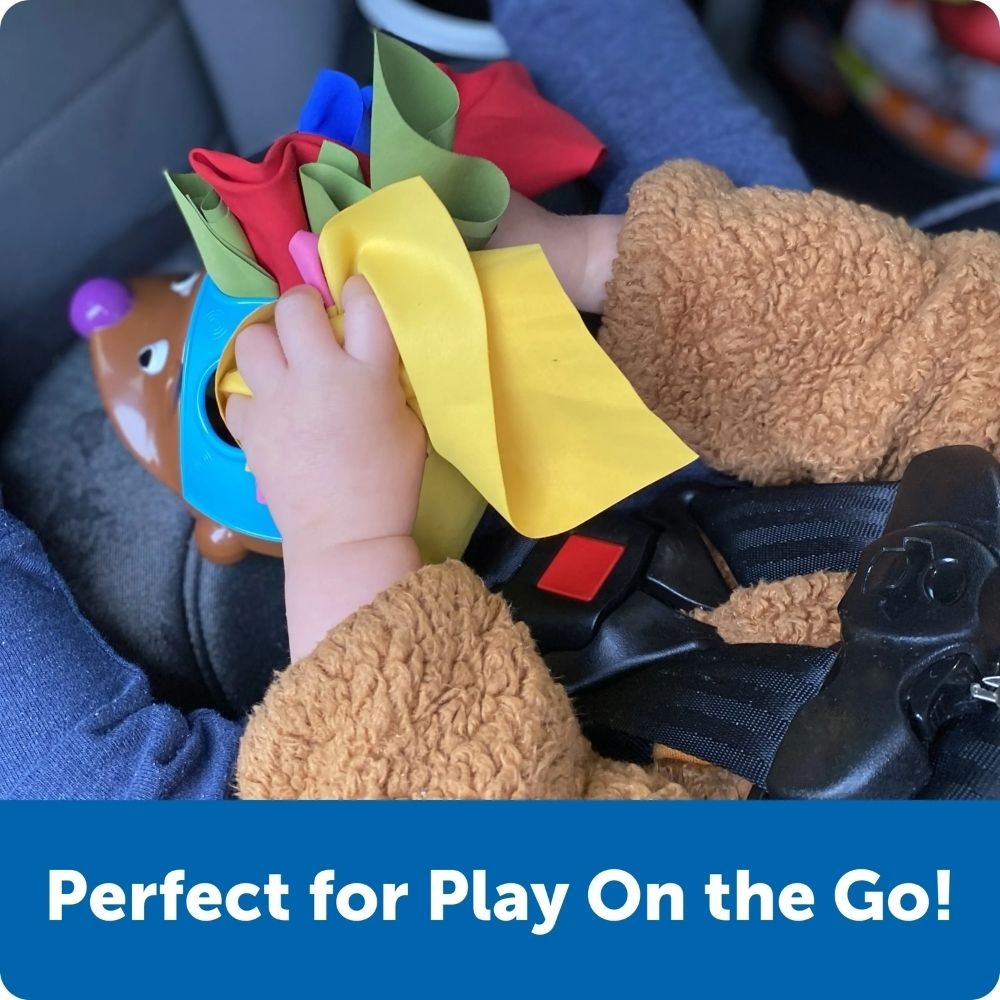 Learning Resources - Spike The Fine Motor Hedgehog® Tissue Pal™ Sensory Toy - Image 3