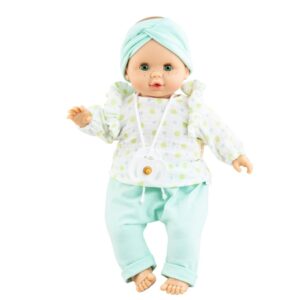 Paola Reina Dolls: Crying Baby Doll with Clothing & Pacifier: Sonia - 36cm