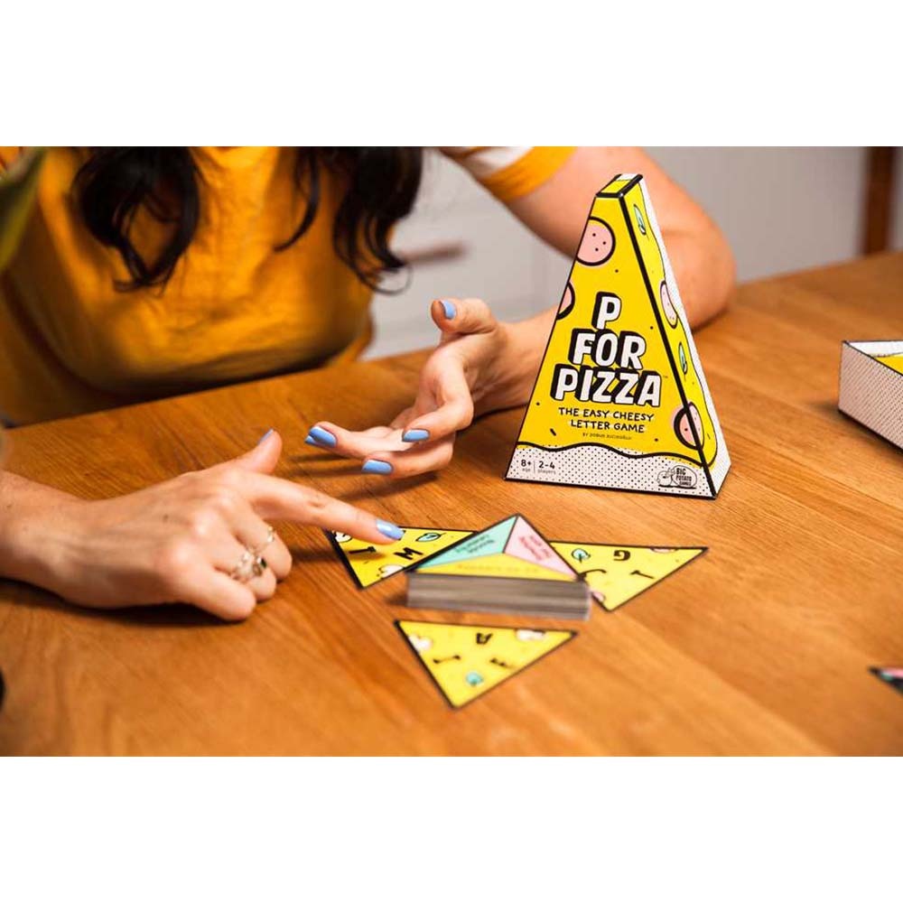 Big Potato Games - P For Pizza Travel Size - Family Card Game - 2-4 Players - Image 2