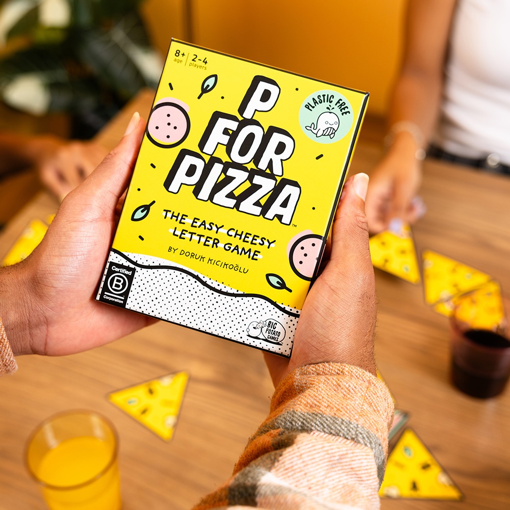 Big Potato Games - P For Pizza - Family Card Game - 2-4 Players - Image 4