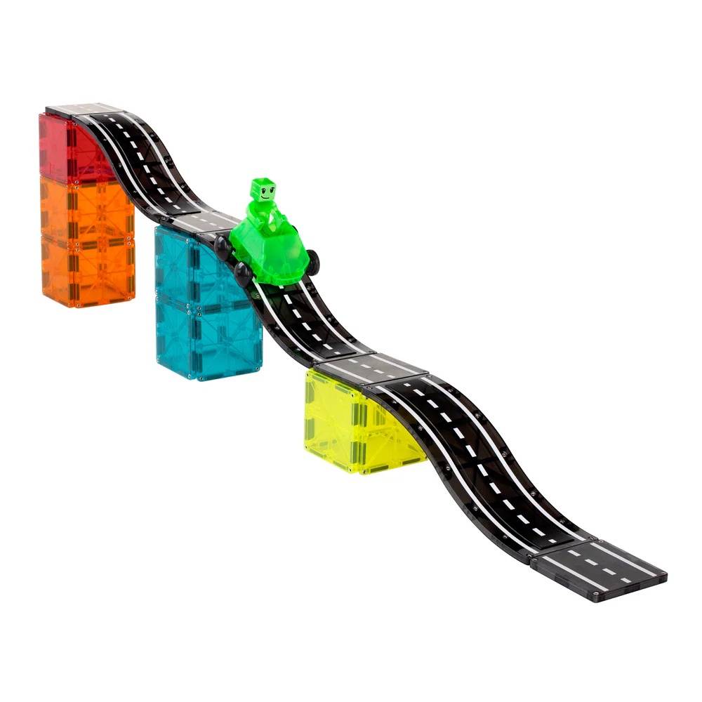 Magna-Tiles - Magnetic Construction Set - Downhill Duo Set - 40 pcs - Image 6