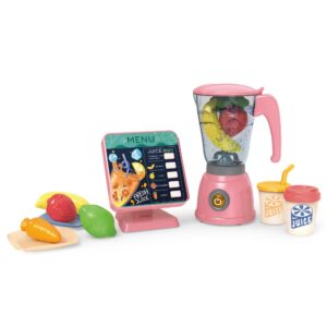 Pretend & Play Blender Set with Sound, Spinning Action & Ordering Station - Pink