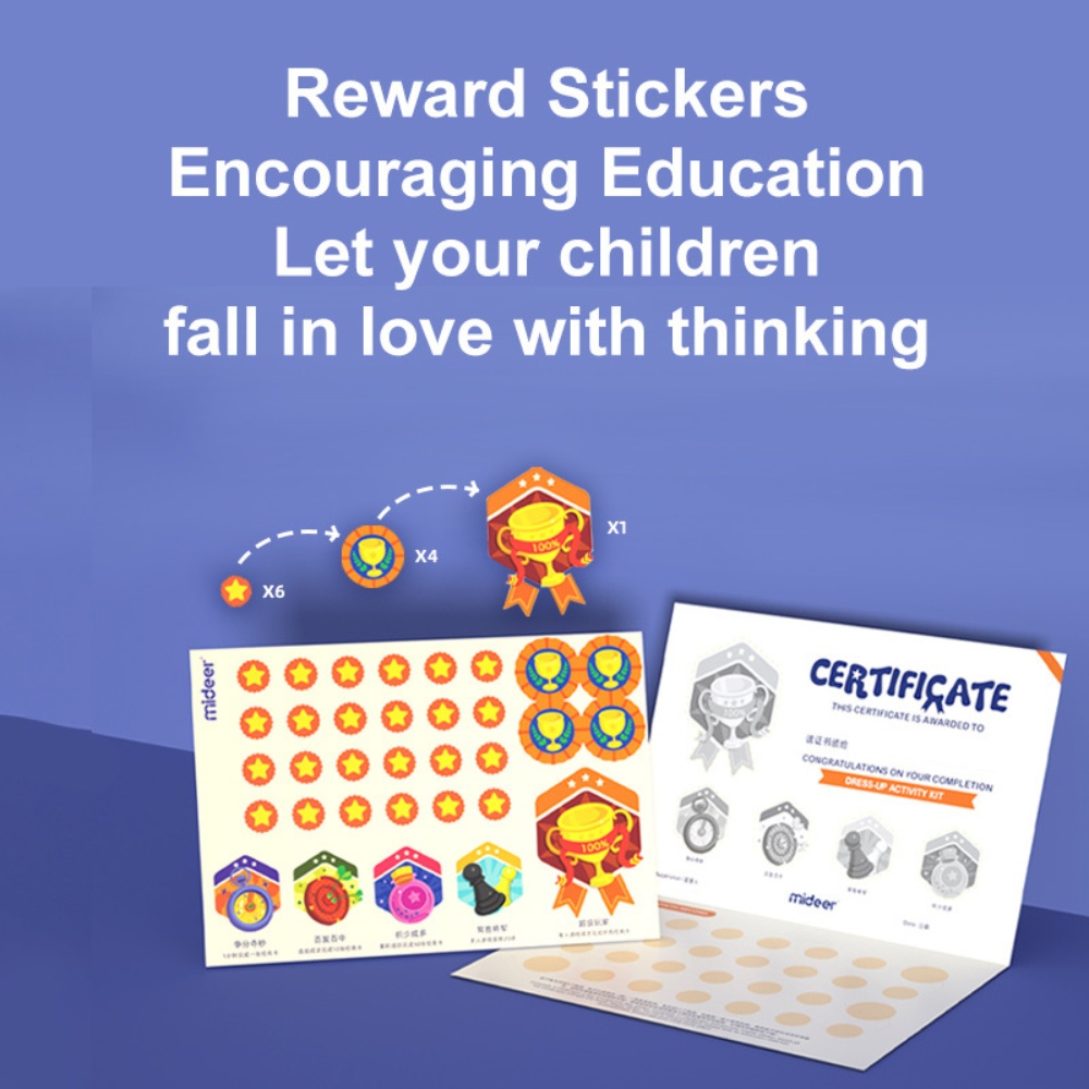 Mideer - Dress-up Activity Kit - Educational Matching Game - Image 7