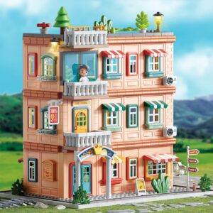 Feelo - Genius Architect Villa - Building Block Set - 382 Pieces-**