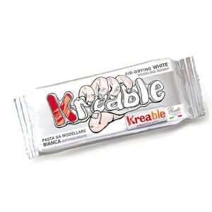 Toy Color Kreable - Air Dry Modeling Clay - White 500g - Non-Toxic Gluten-Free Self-Hardening Clay for Arts & Crafts