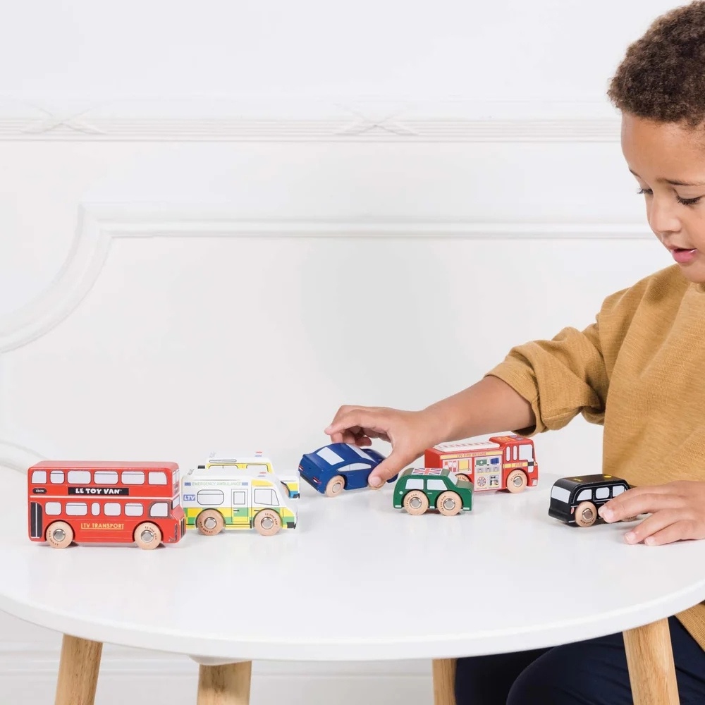 Le Toy Van - London Toy Car Set - 7pcs - Image 5
