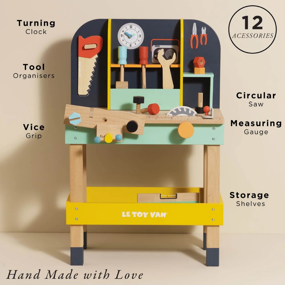 Le Toy Van - Alex's Toy Work Bench - Image 2