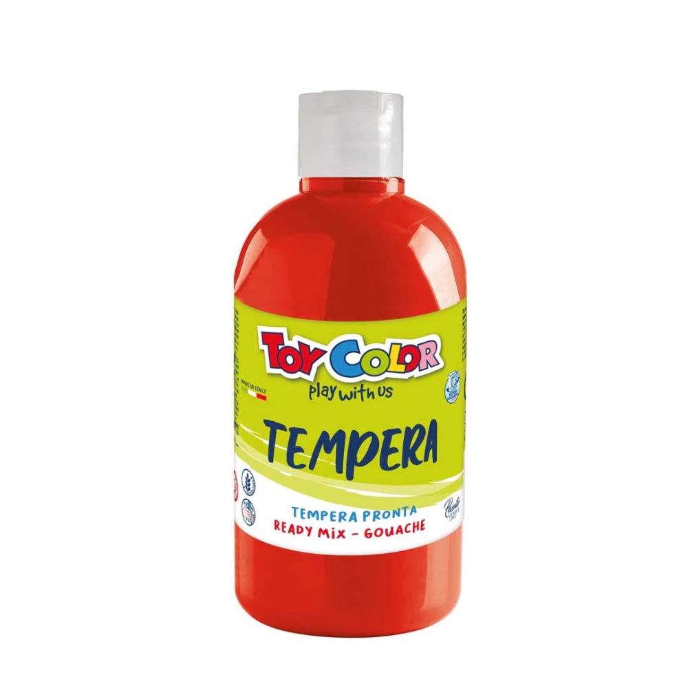 Toy Color - Superwashable Ready-Mix Tempera Paint for Kids - Bulk Pack 6 x 500ml - Image 9