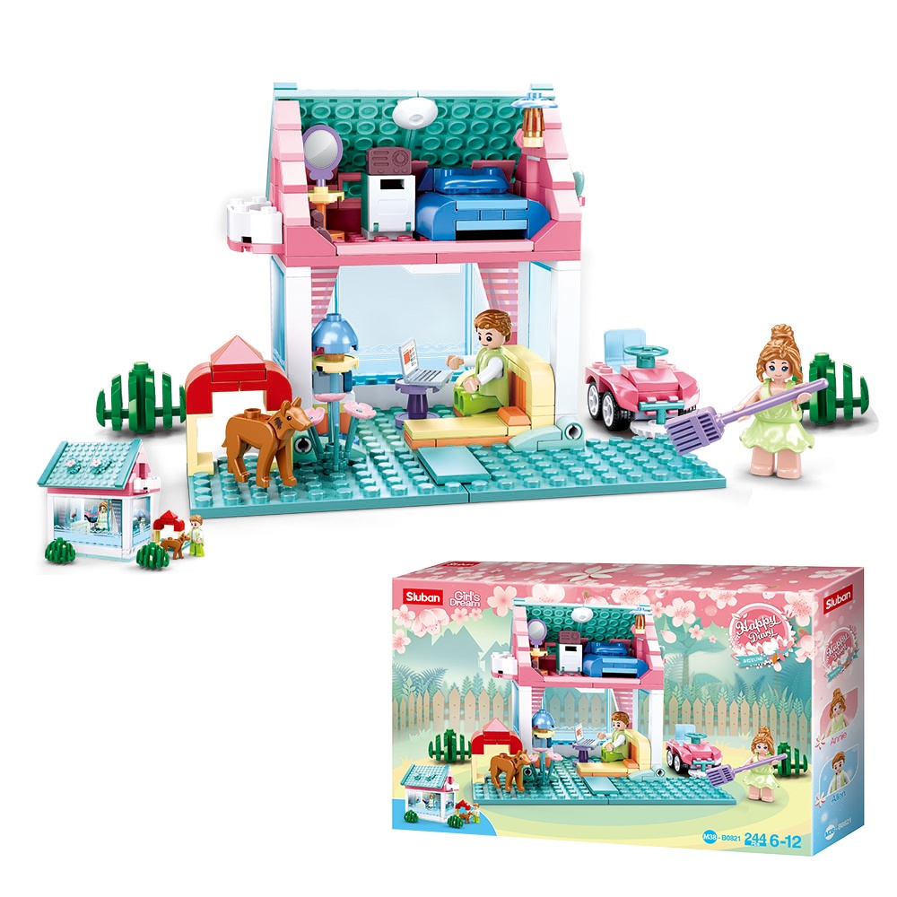 Sluban Building Set: Girls Dream - Wedding II - 244pcs - Image 3