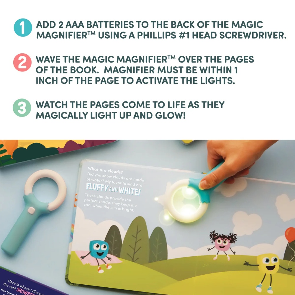 Glo Pals - Light Up Book - Pippa and Her Prehistoric Pals - Image 4