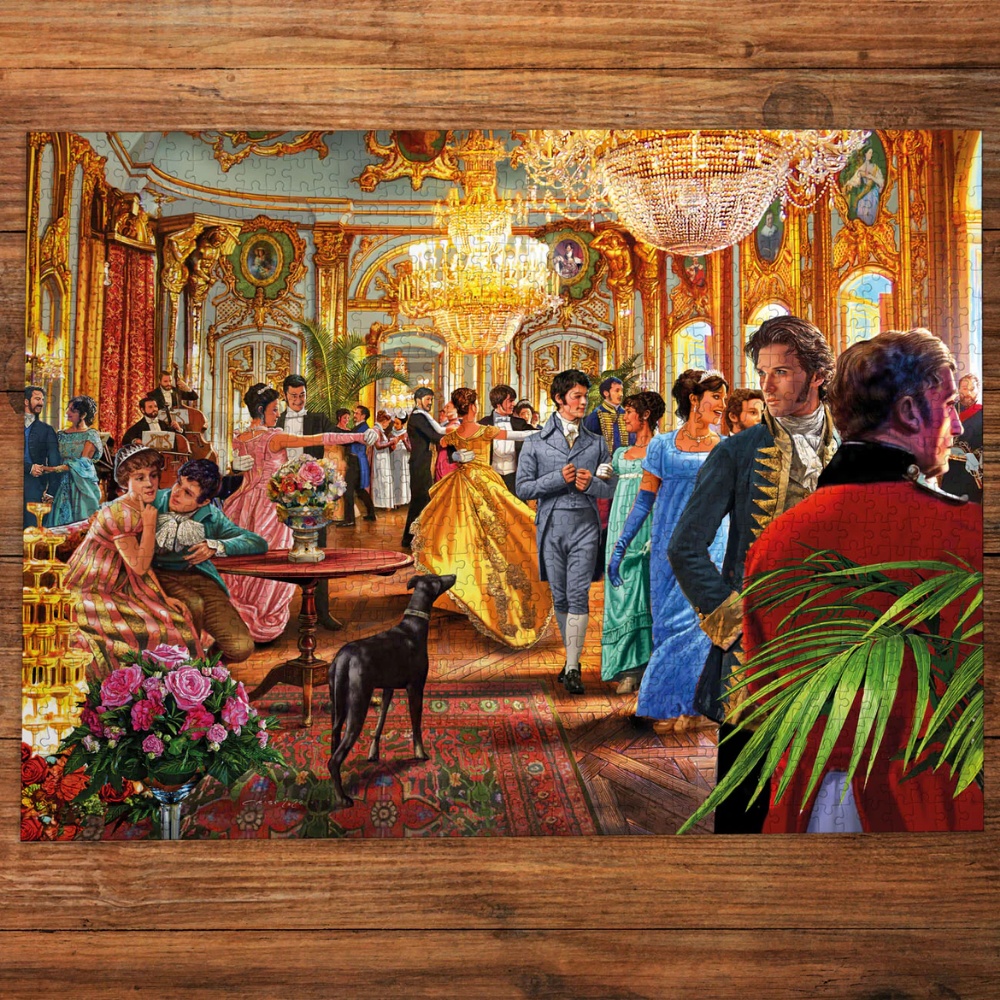 Gibsons - A Regency Affair - 1000 Piece Jigsaw Puzzle - Image 3