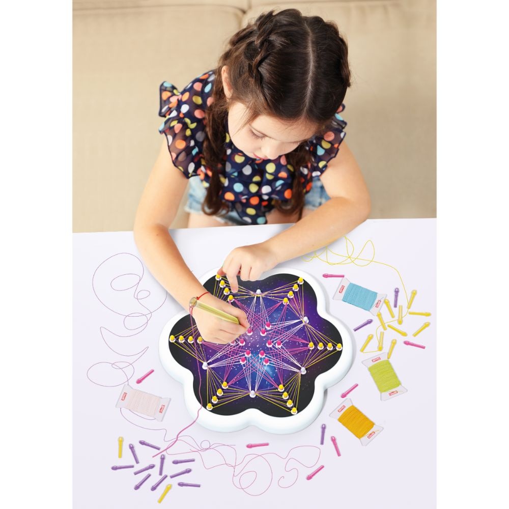 Quercetti - Mandala String Art Kit - Threading & Picture Creation Activity - Image 5
