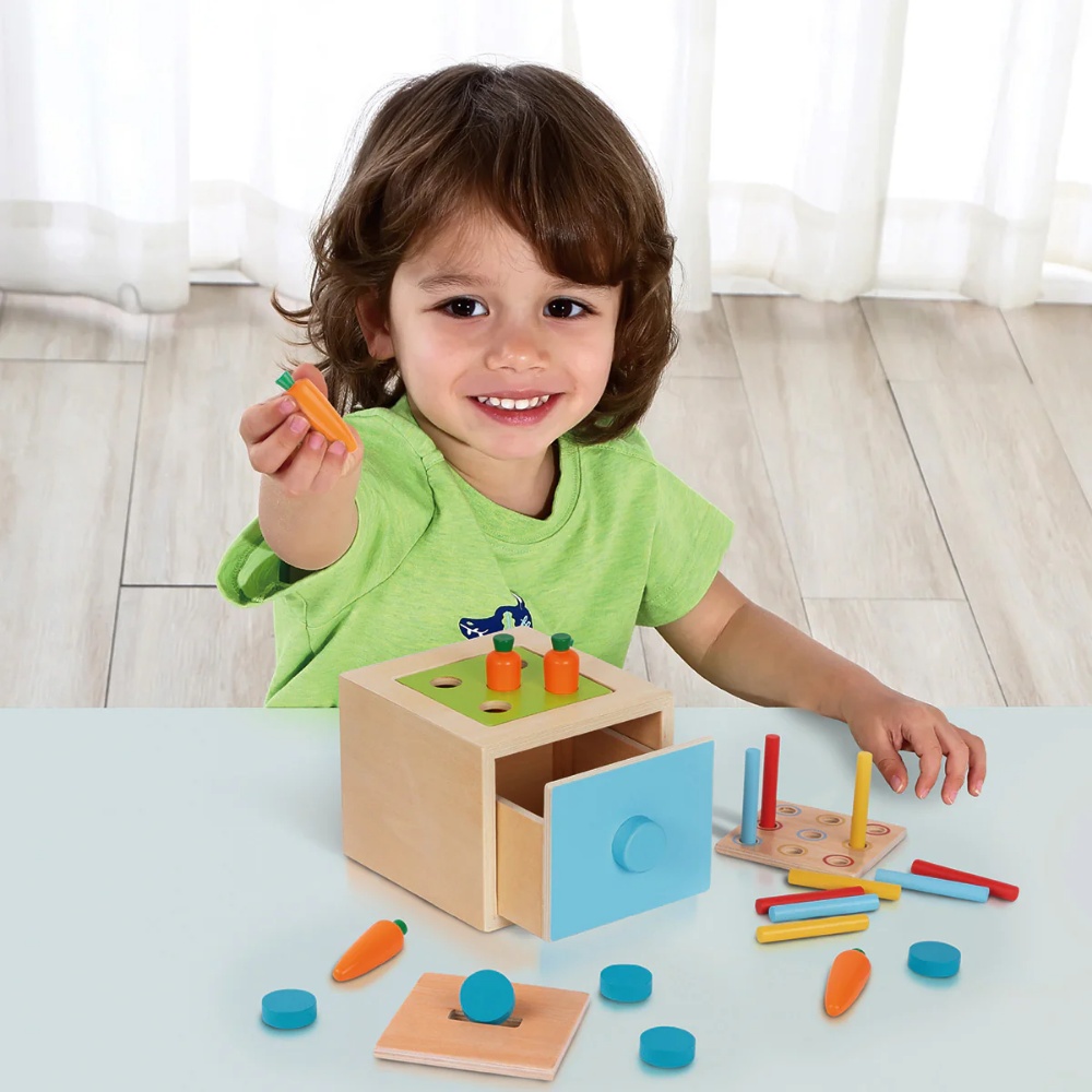 TookyToy - Montessori Activity Box The Thinker Playset - 7-12 Months - Image 8