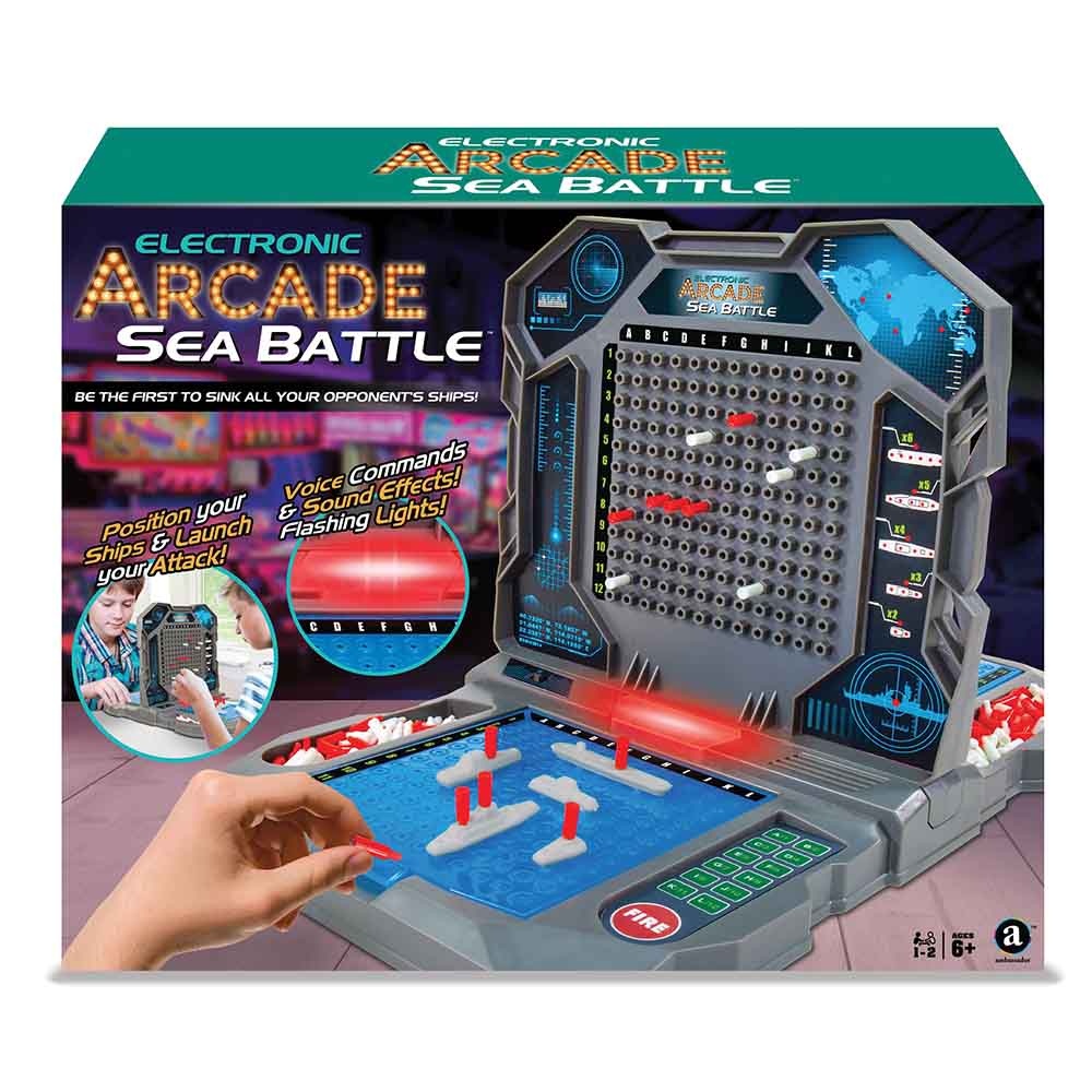Ambassador - Electronic Arcade Sea Battle Game