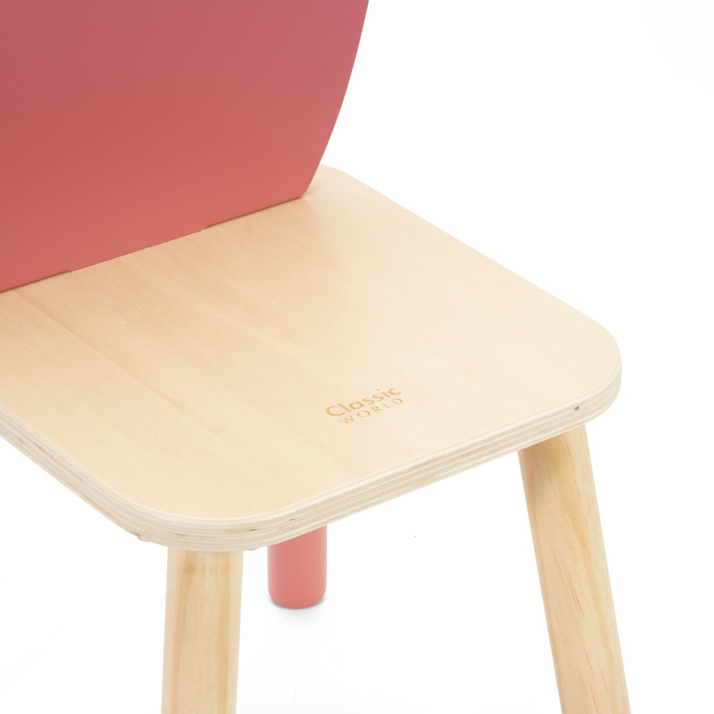Classic World - Wooden Kids Grace Chair - Tulip - 28 x 28 x 48.9 cm - Image 5