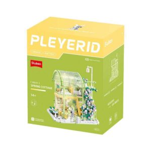 Sluban Building Set: Pleyerid - Spring Cottage With USB Light