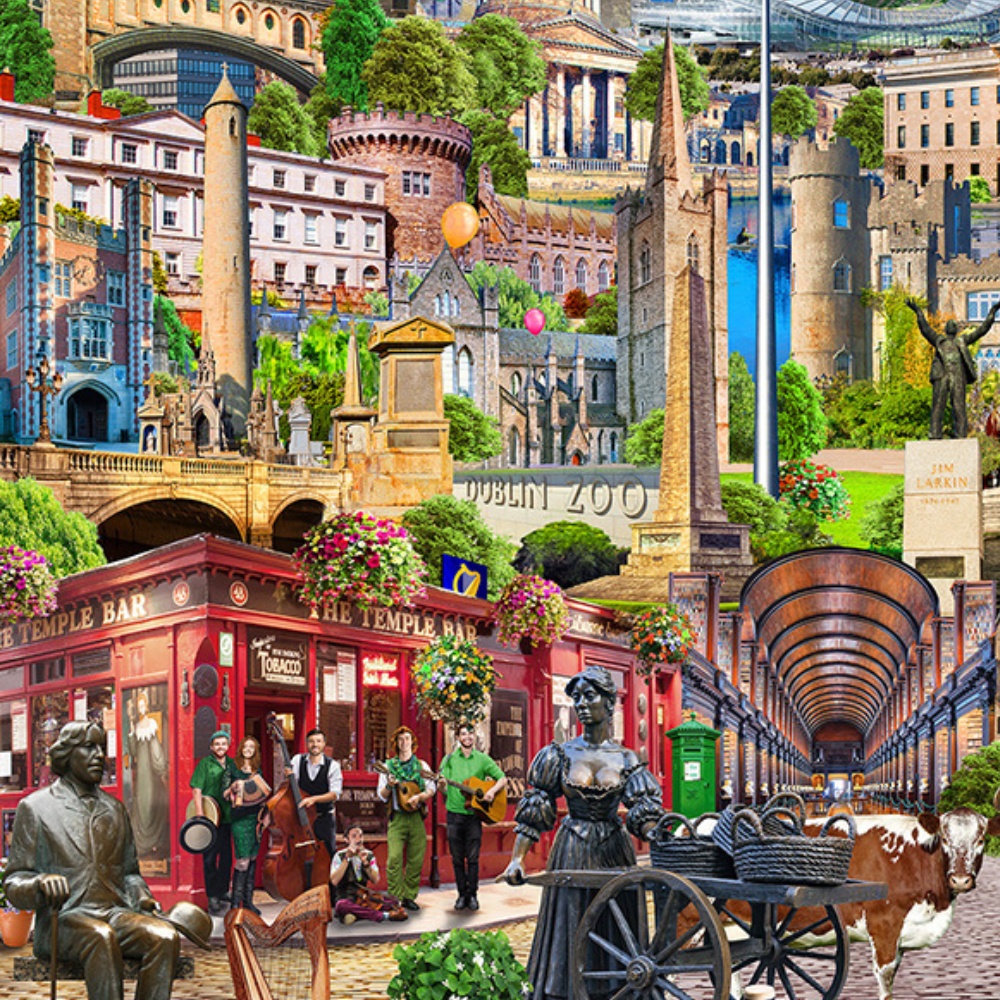 Gibsons - Dublin Calling - 1000 Piece Jigsaw Puzzle - Image 4