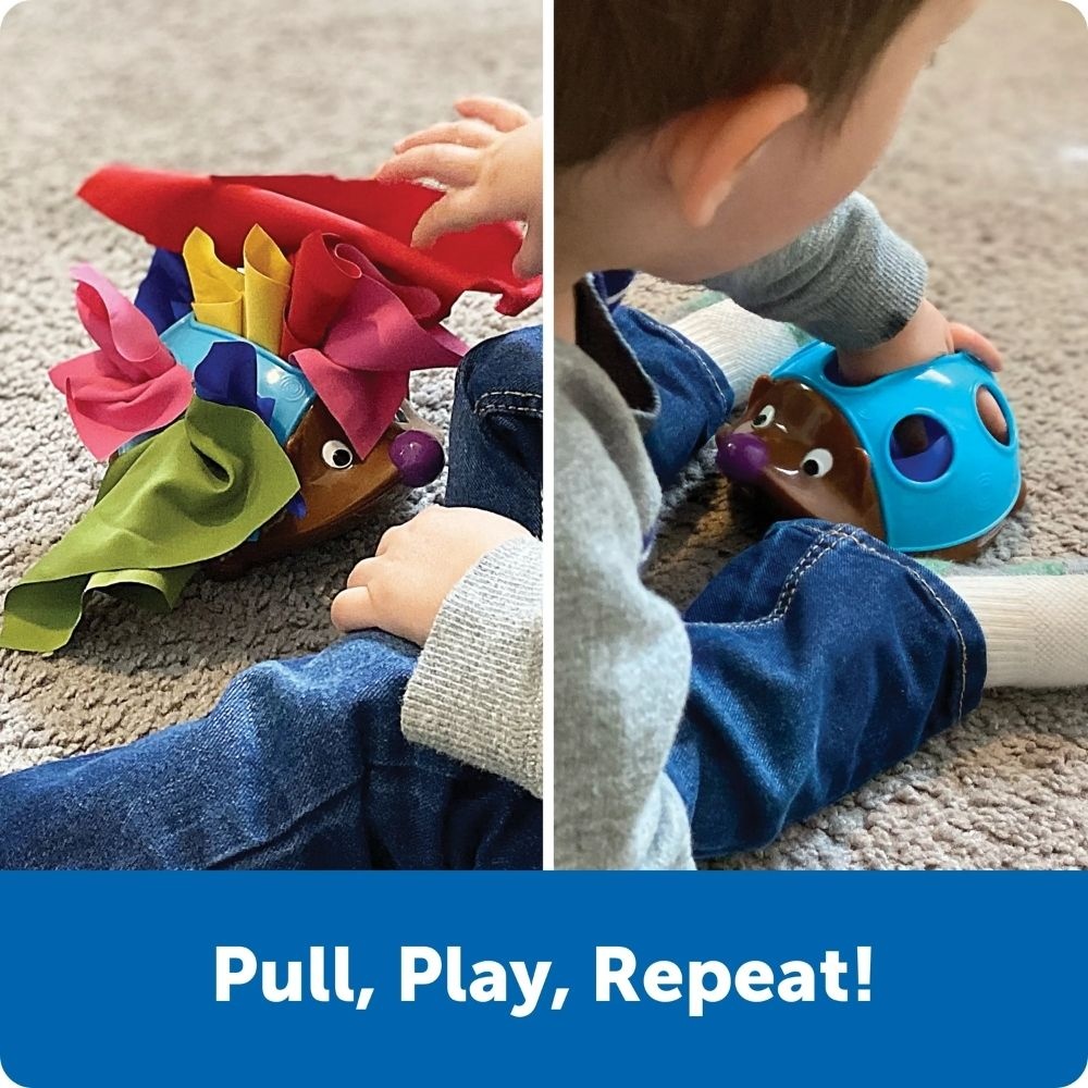 Learning Resources - Spike The Fine Motor Hedgehog® Tissue Pal™ Sensory Toy - Image 2