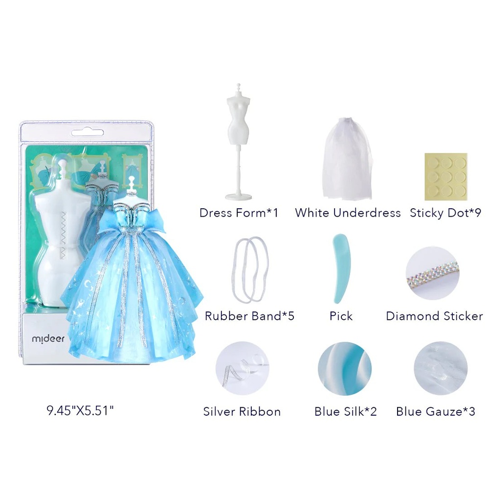 Mideer - Clothing Design Princess's Fitting Room Blue - Image 2