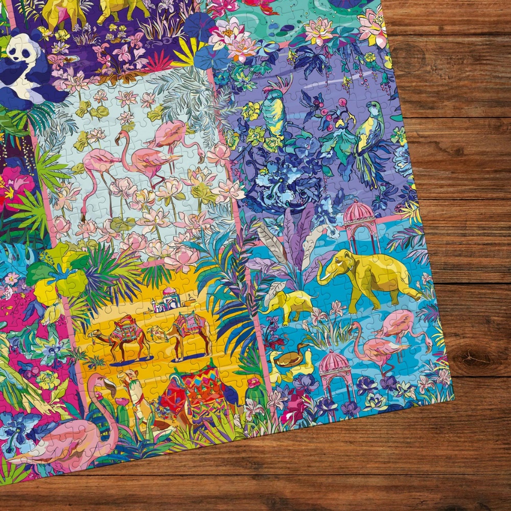 Gibsons - House of Turnowsky: Nature's Carnival - 1000 Piece Jigsaw Puzzle - Image 4