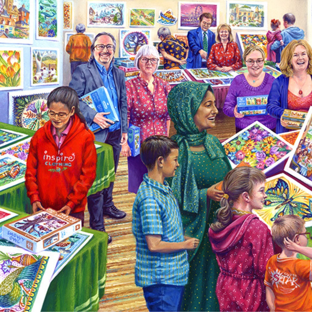 Gibsons - Puzzle Festival - 1000 Piece Jigsaw Puzzle - Image 3