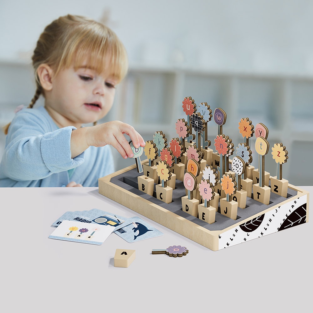 TopBright - ABC Flowers Spelling & Vocabulary Game with Activity Cards - Image 3