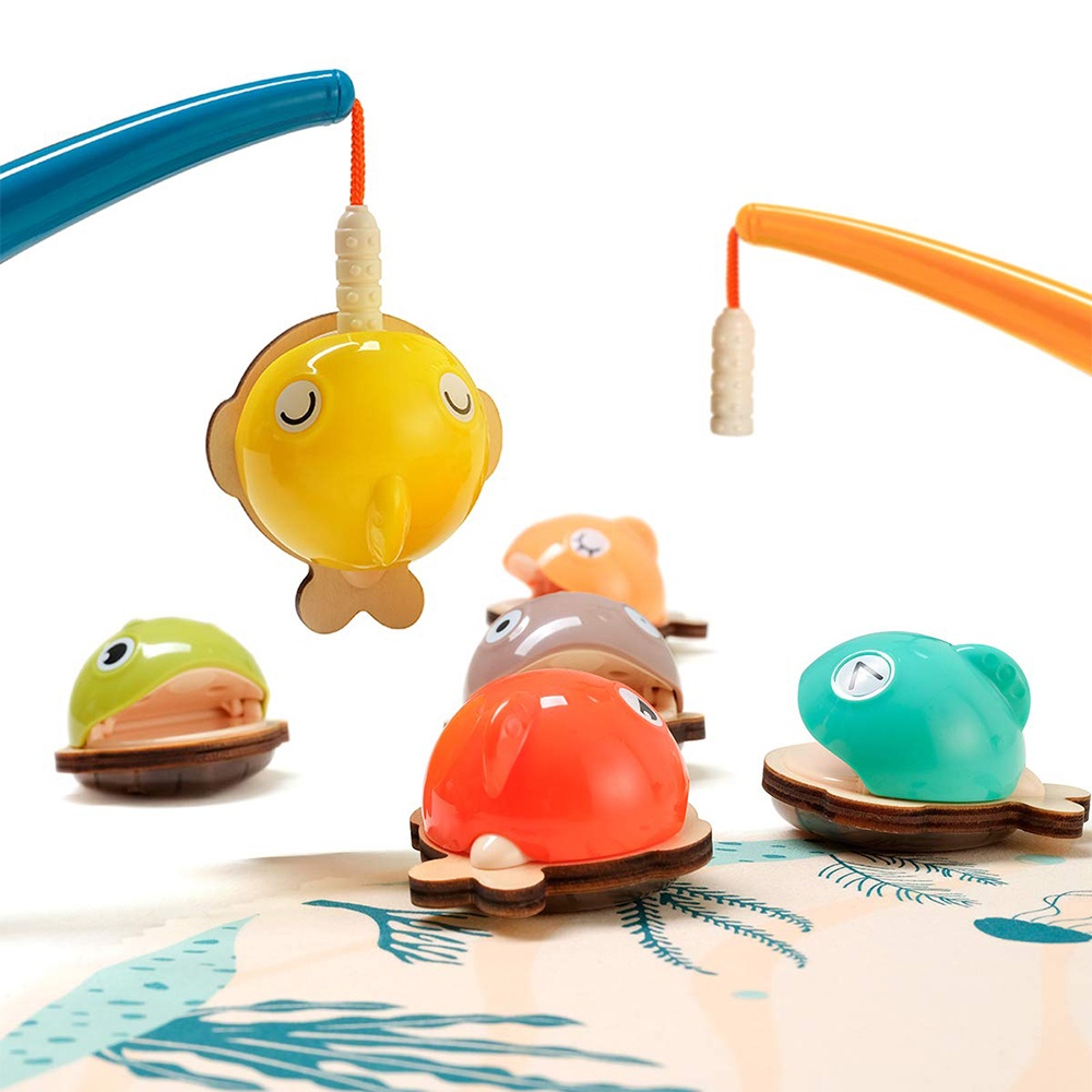 TopBright - Montessori Wooden Fishing Game - Kids Fine Motor Toy - Image 5