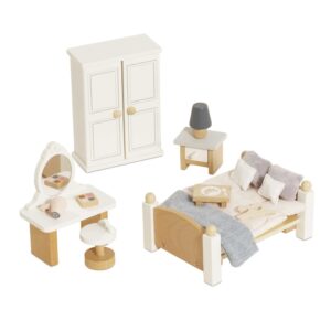 Le Toy Van - Dolls House Furniture: Bedroom - 19pcs