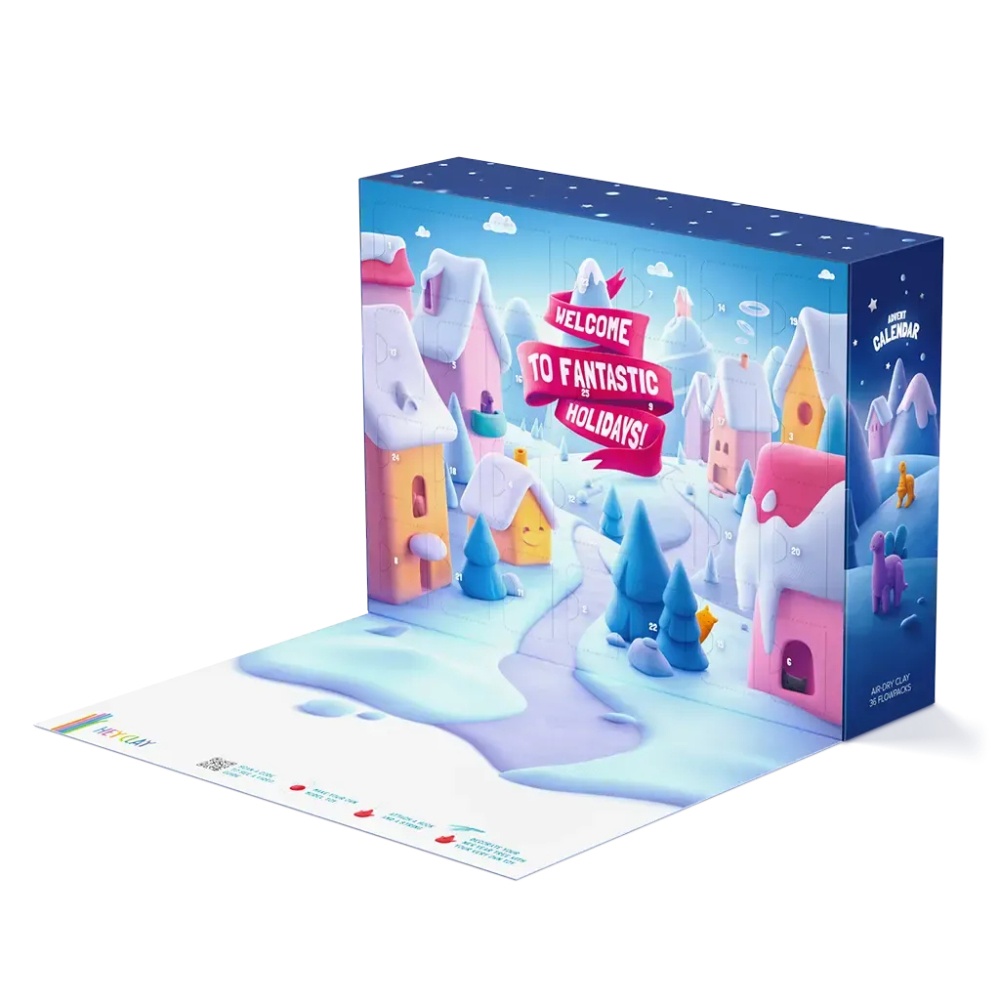 Hey Clay - Modelling Air-Dry Clay with Fun Interactive App - Advent Calendar - Image 2
