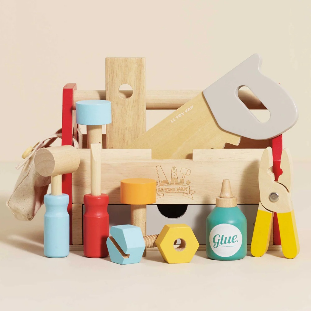Le Toy Van - Tool Box & Wooden Tools - Image 2