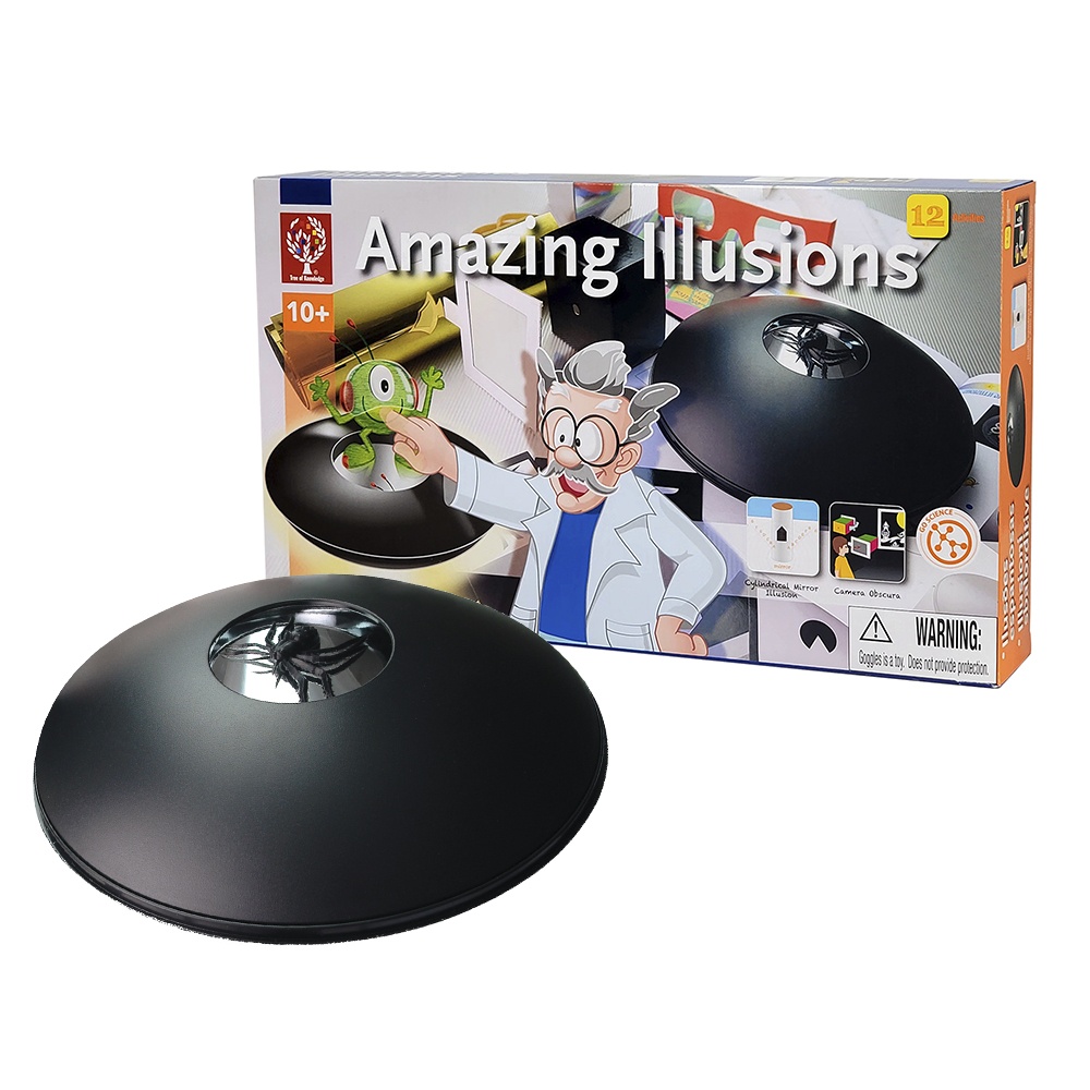 Edu-Toys - Amazing Optical Illusion - 12 Activities - Science Learning Kit for Kids - Image 3