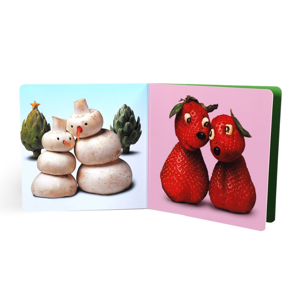 eeBoo - Play With Your Food Board Book - Love & Friendship - Early Learning Picture Book - Image 4