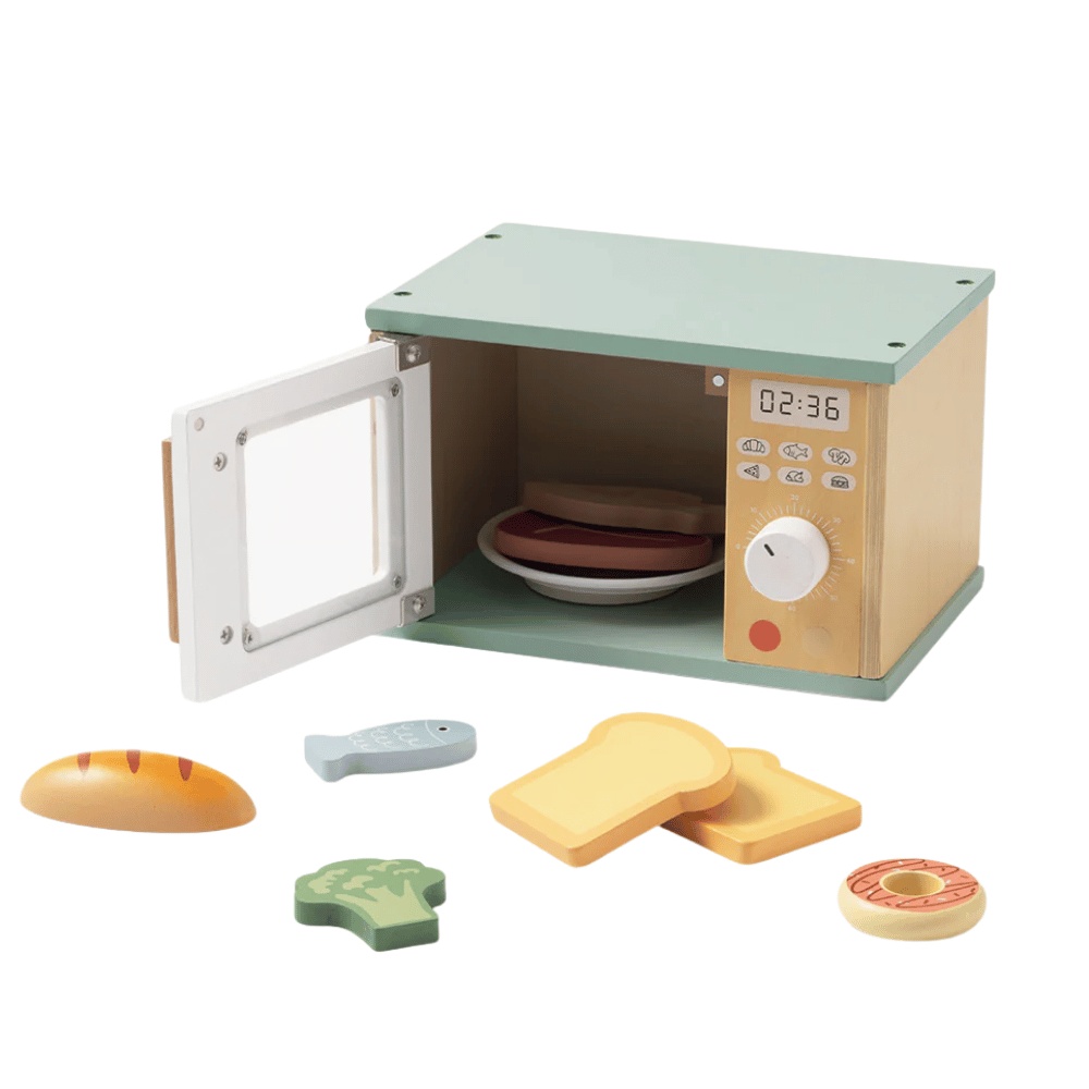 TookyToy - Pretend Play Microwave Oven Toy Set - Image 9