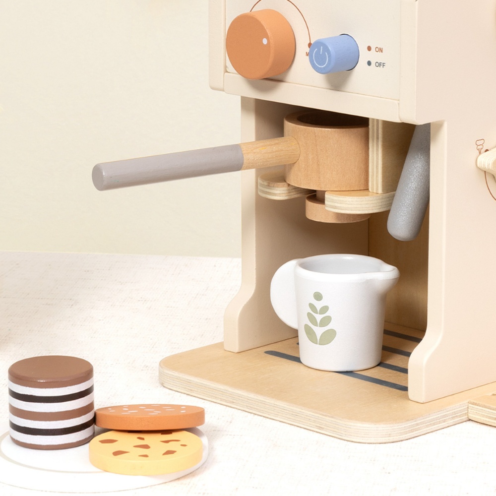 TookyToy - Pretend Play Coffee Machine Toy Set - Image 5