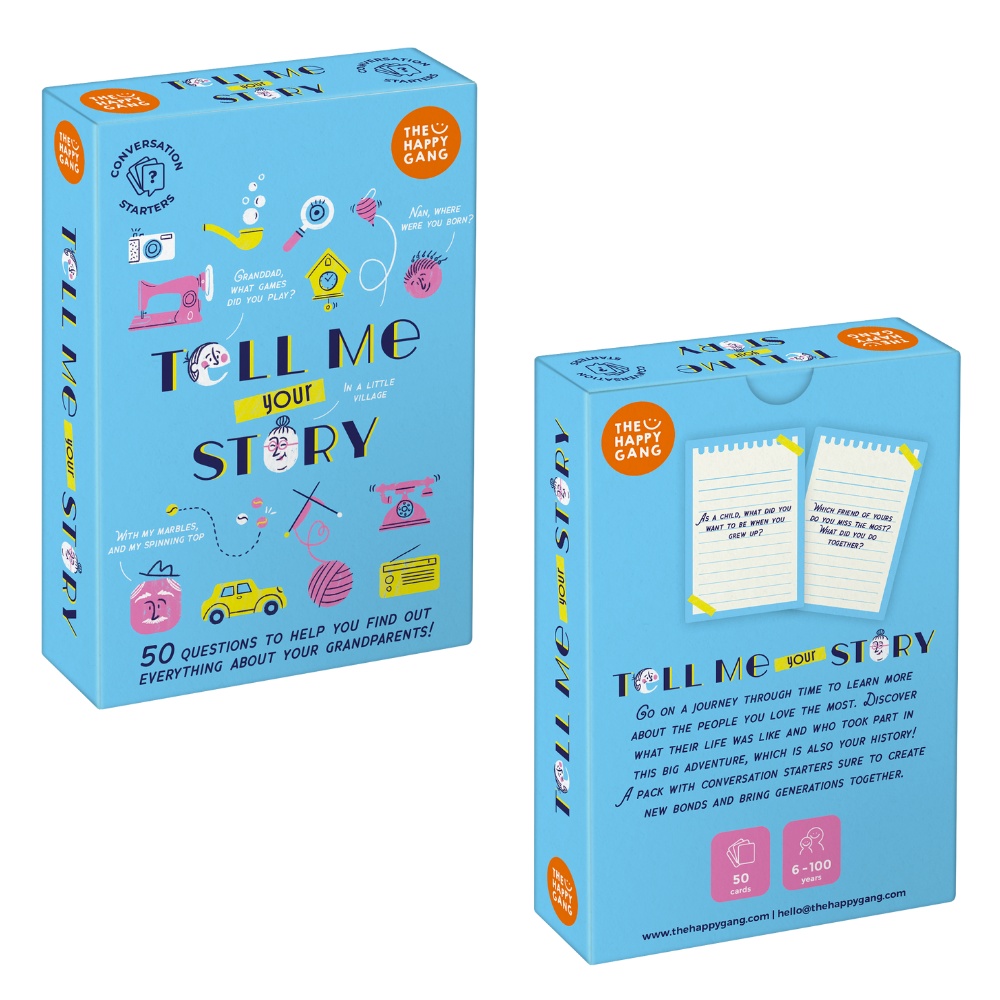 The Happy Gang - Tell Me Story Family Card Game for Kids & Adults - Image 5