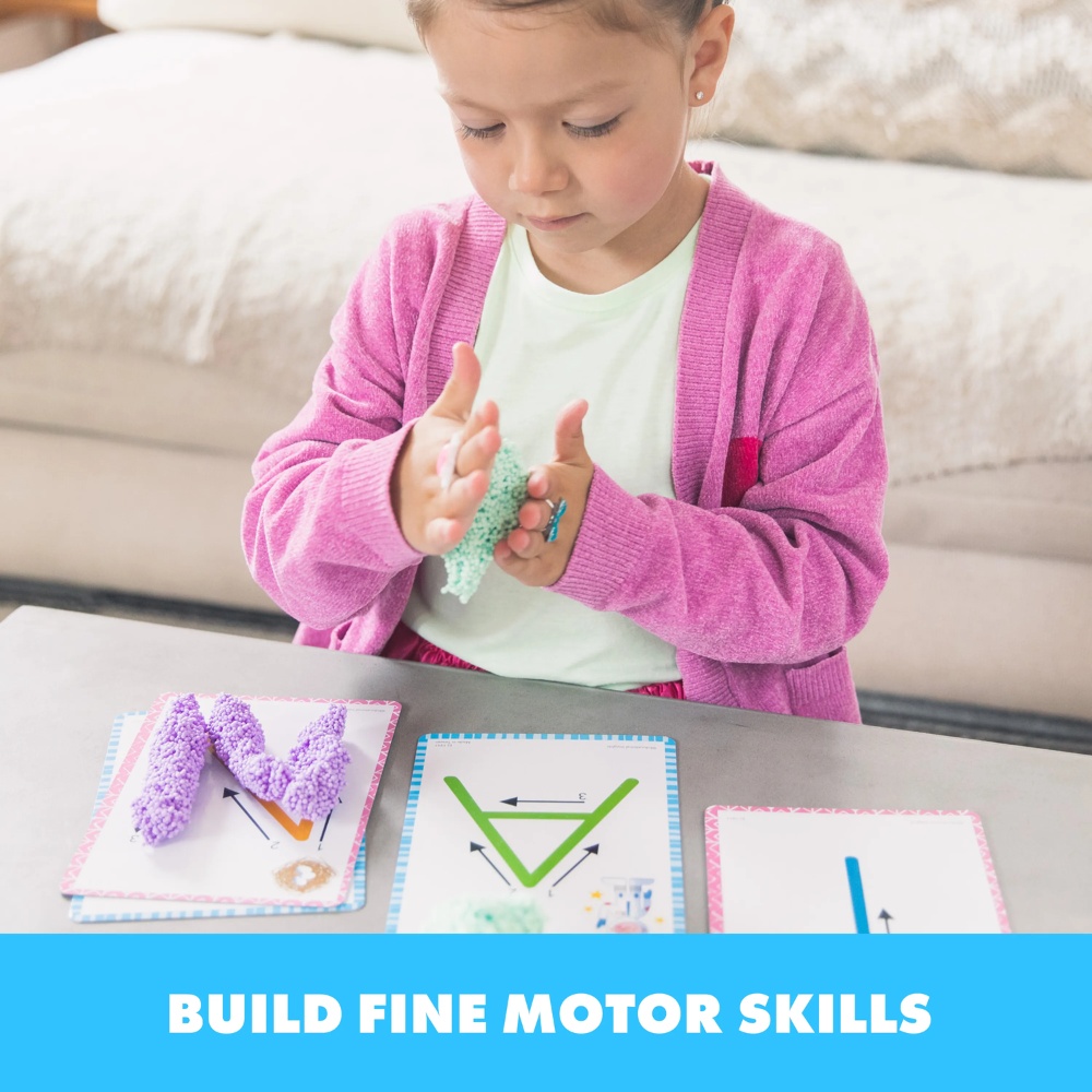 Educational Insights - Playfoam® Sensory Dough - Shape & Learn Alphabet Set - Image 2